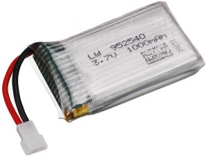 Аккумулятор Li-Pol 952540 1000 мАч 3.7В (разъем JST 2pin)