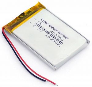 Аккумулятор Li-Pol 403759 1000 мАч 3.7В
