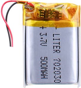 Аккумулятор Li-Pol 702030 500 мАч 3.7В