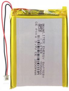 Акумулятор Li-Poly 705068 3500мАг 3.7В (роз'єм JST PH 1.25мм 2 pin)